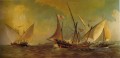 Antonio barcelo 1738 Kriegsschiff Seeschlacht